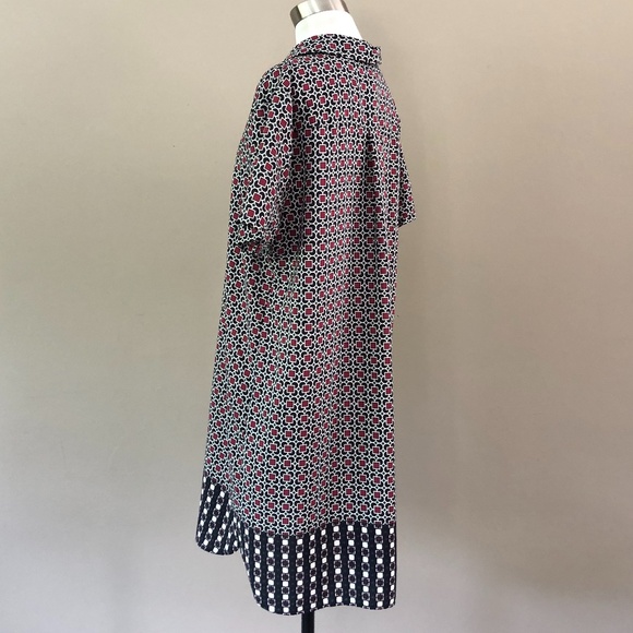 J CREW Size 16 Pullover Shift abstract Pattern - Picture 4 of 8